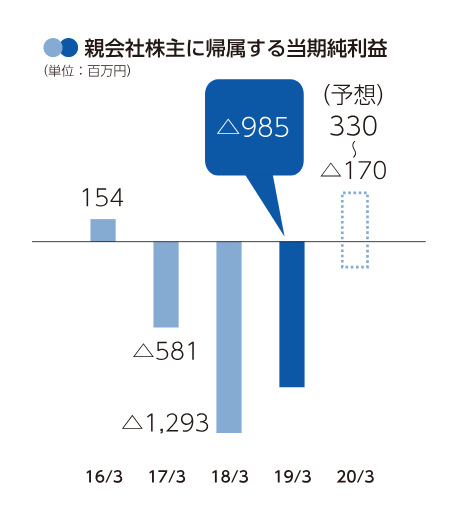 連結決算ハイライト 親会社株主に帰属する当期純利益